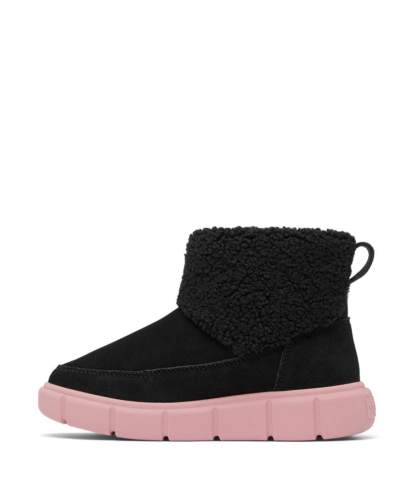 ジュニアスノーブーツ ユースソレルエクスプローラー3 スリッポンコージーウォータープルーフ