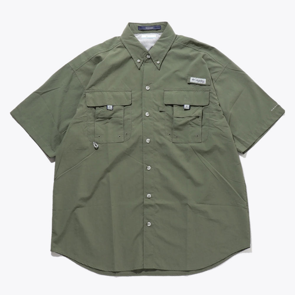 メンズ バハマ II ショートスリーブシャツ フィッシングシャツ 半袖 キャンプ 316Cypress / XL
