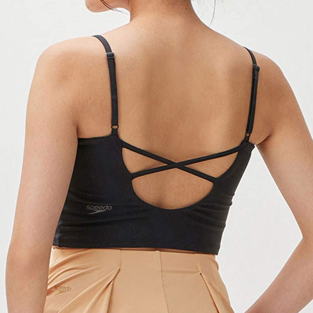 ステイフィットエコクロップドトップ レディース スイムトップス