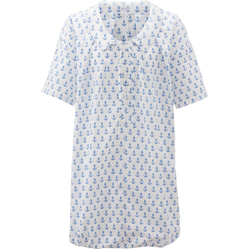 処分 W ANCHOR P TUNIC アンカープリントチュニックワンピース