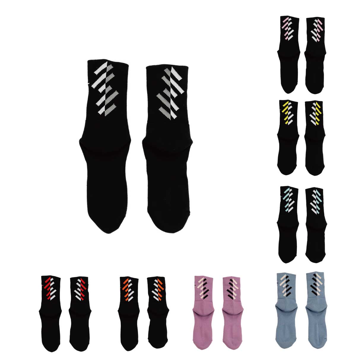 BACK PANEL SOCKS バスケットソックス バスケソックス ユニセックス 靴下