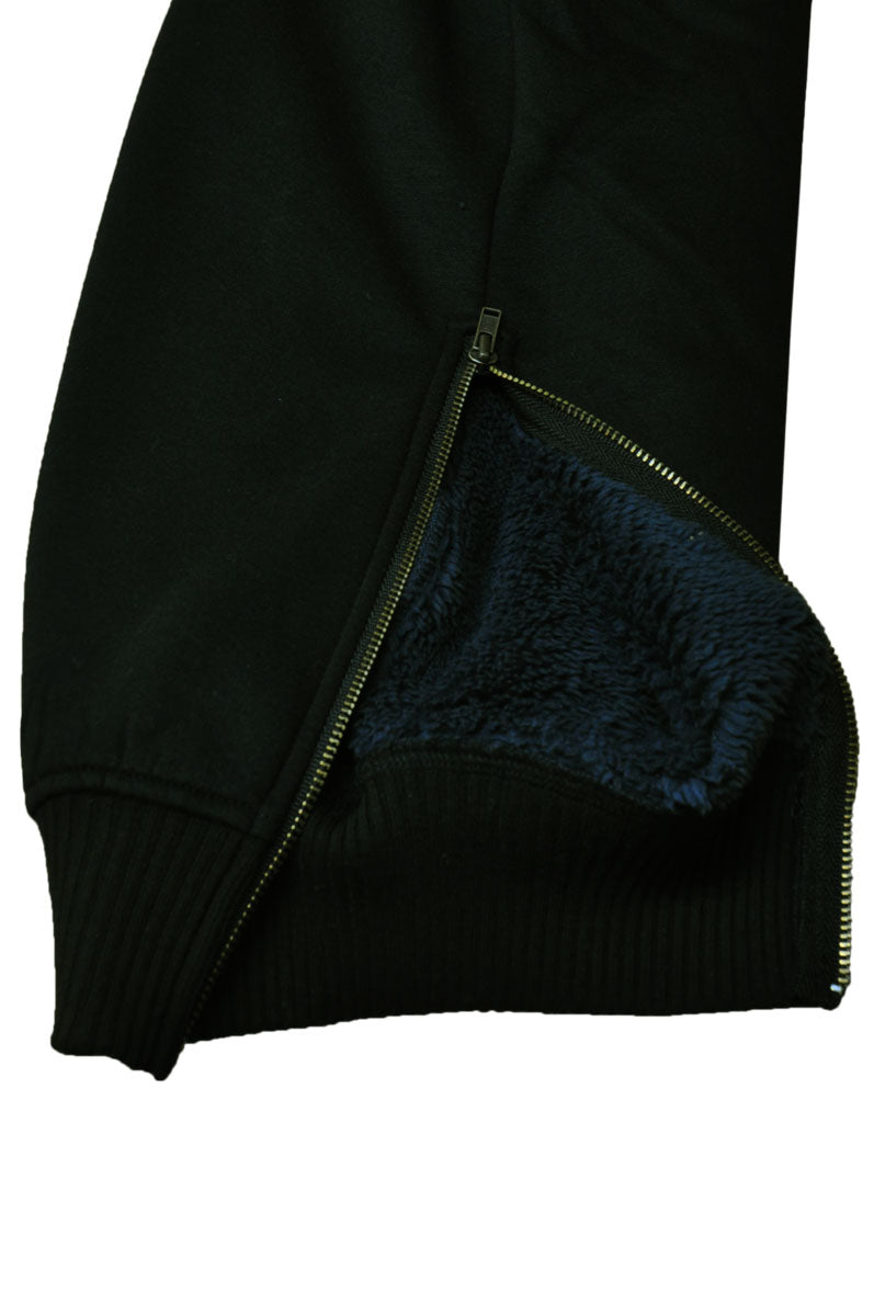 メンズ スウェットパンツ 裏地シープボア バスケット