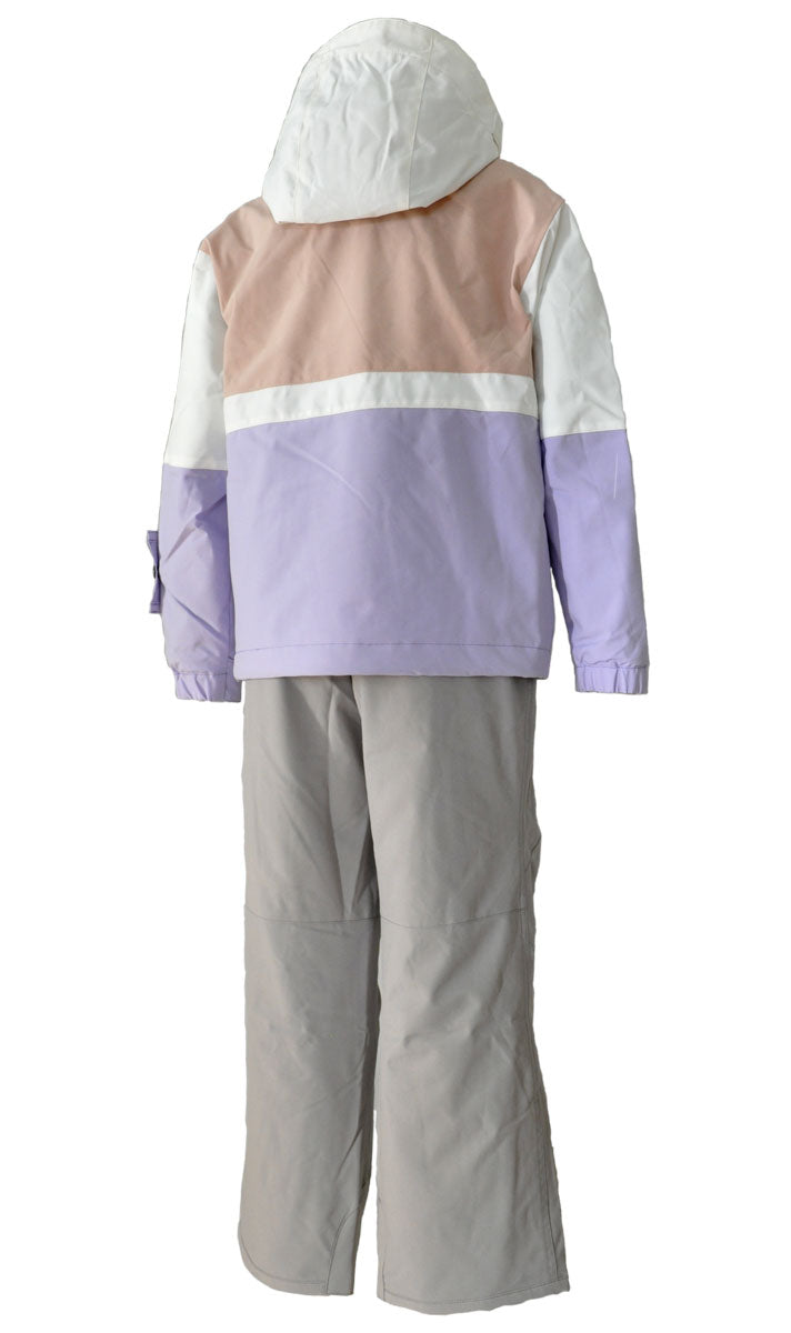 キッズ ジュニア スノーウェア スキーウェア 上下セット 耐水圧10000mm