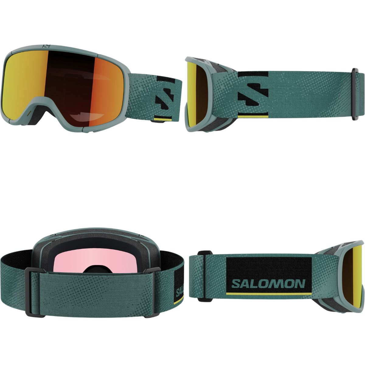 キッズ ジュニア 子供 ゴーグル スキー スノーボード UVカット くもり防止