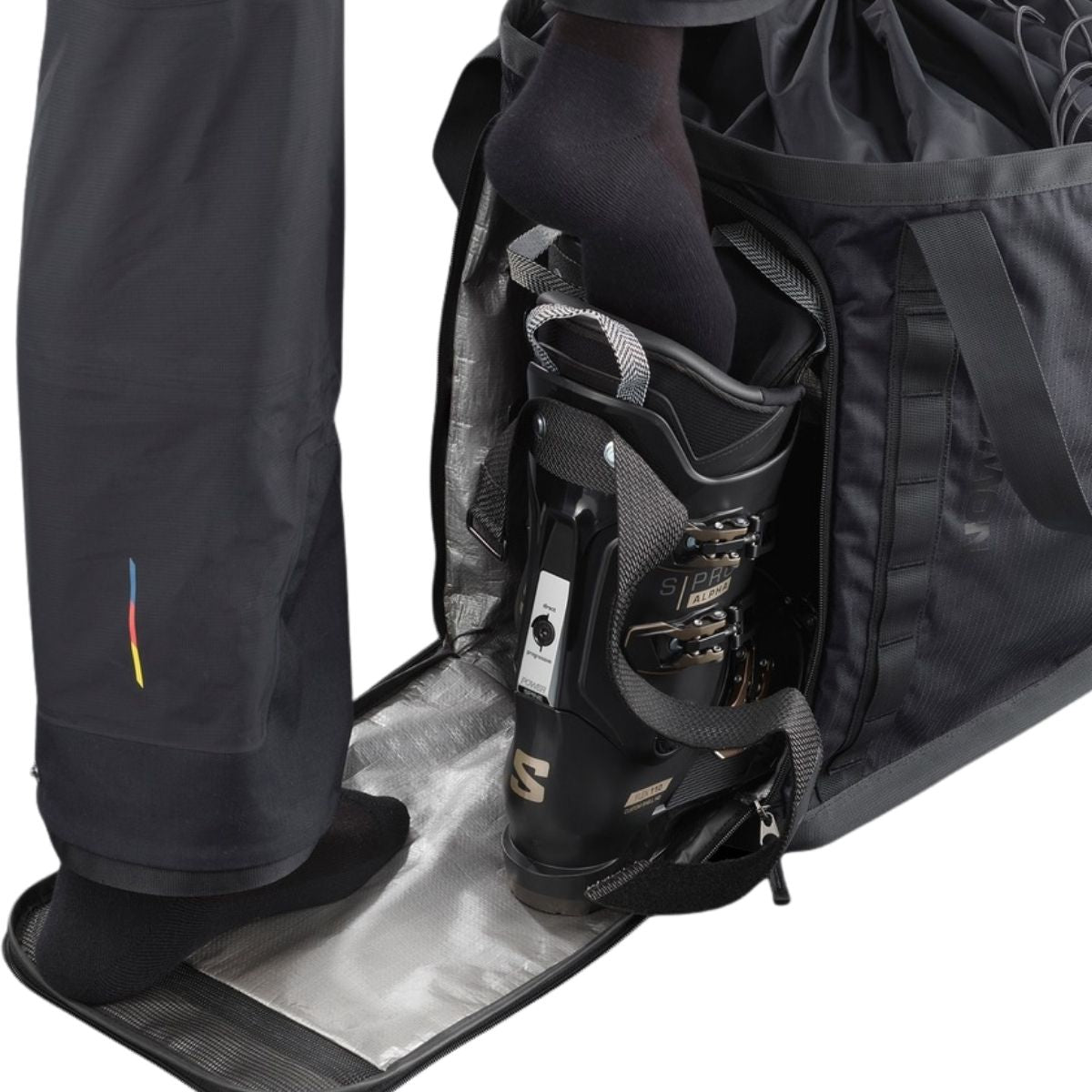 ユニセックス ギアバッグ スノーバッグ シューズバッグ ブーツバッグ 30L 収納