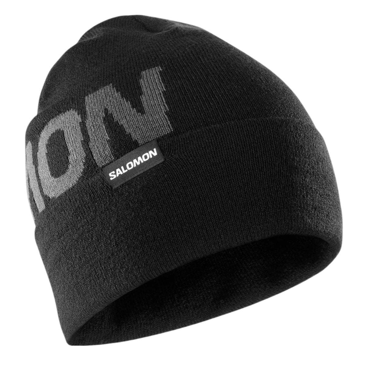 ユニセックス ビーニー ニット帽 帽子 ニットキャップ 防寒 冬 小物 シンプル 黒