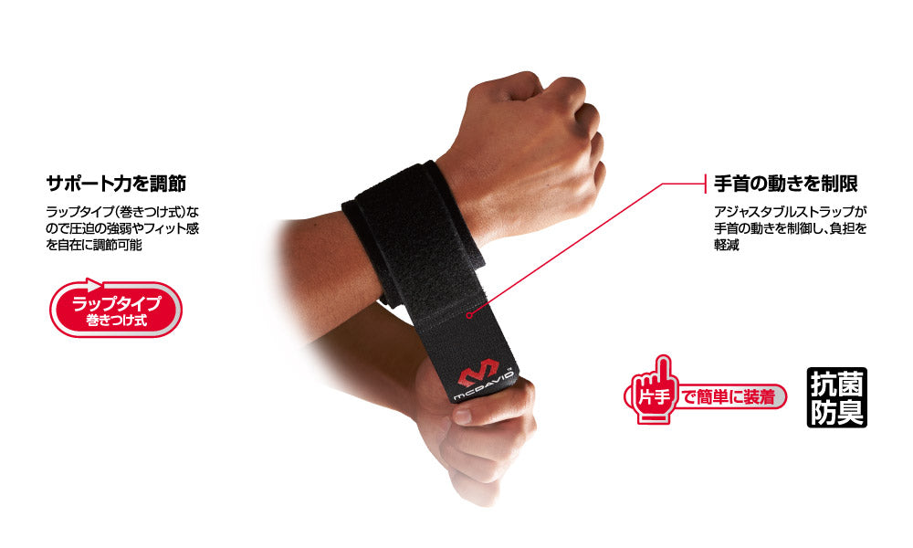 リストストラップ スポーツ手首サポーター リストバンド