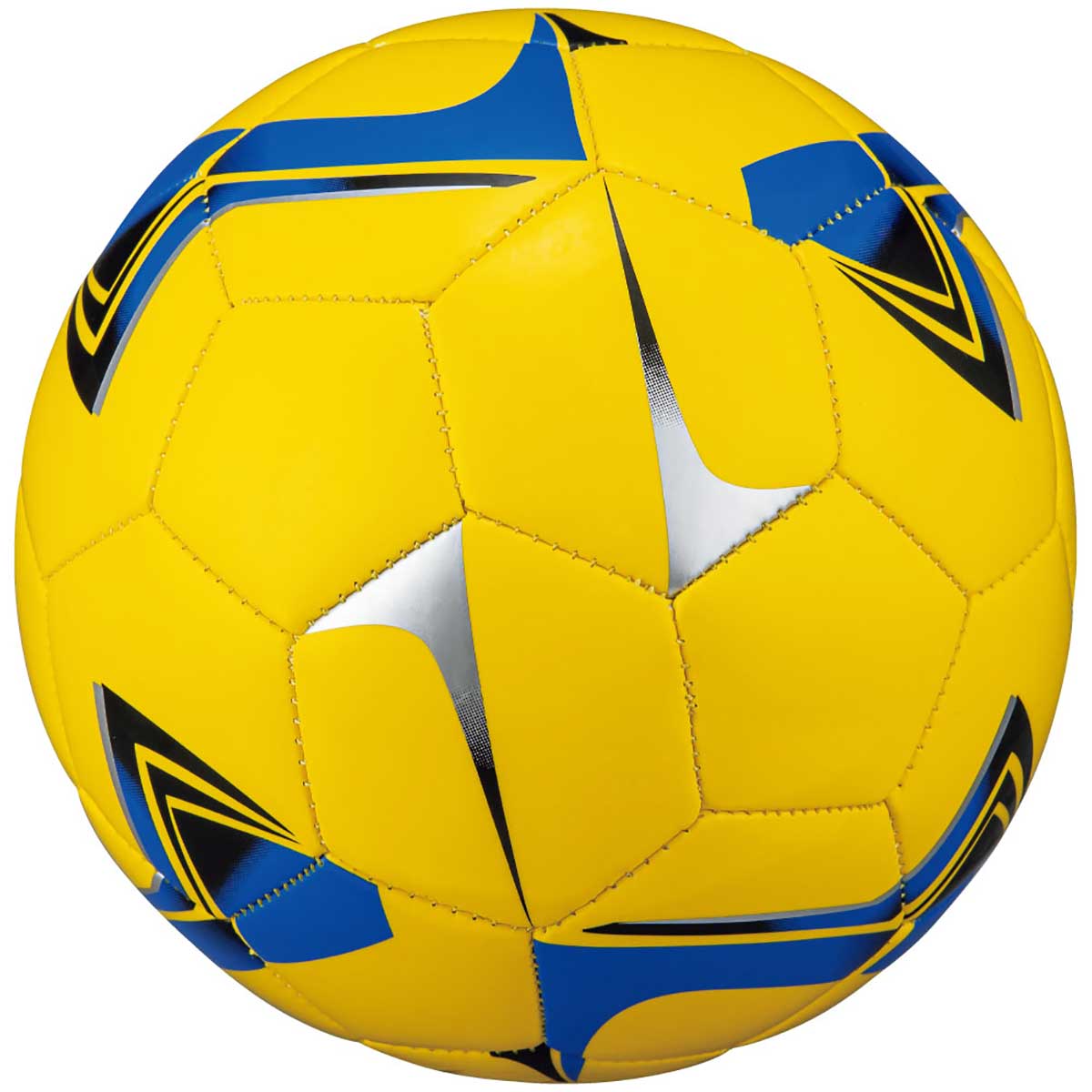 サッカーボール 3号球 レクレーション用 イエロー×ブルー