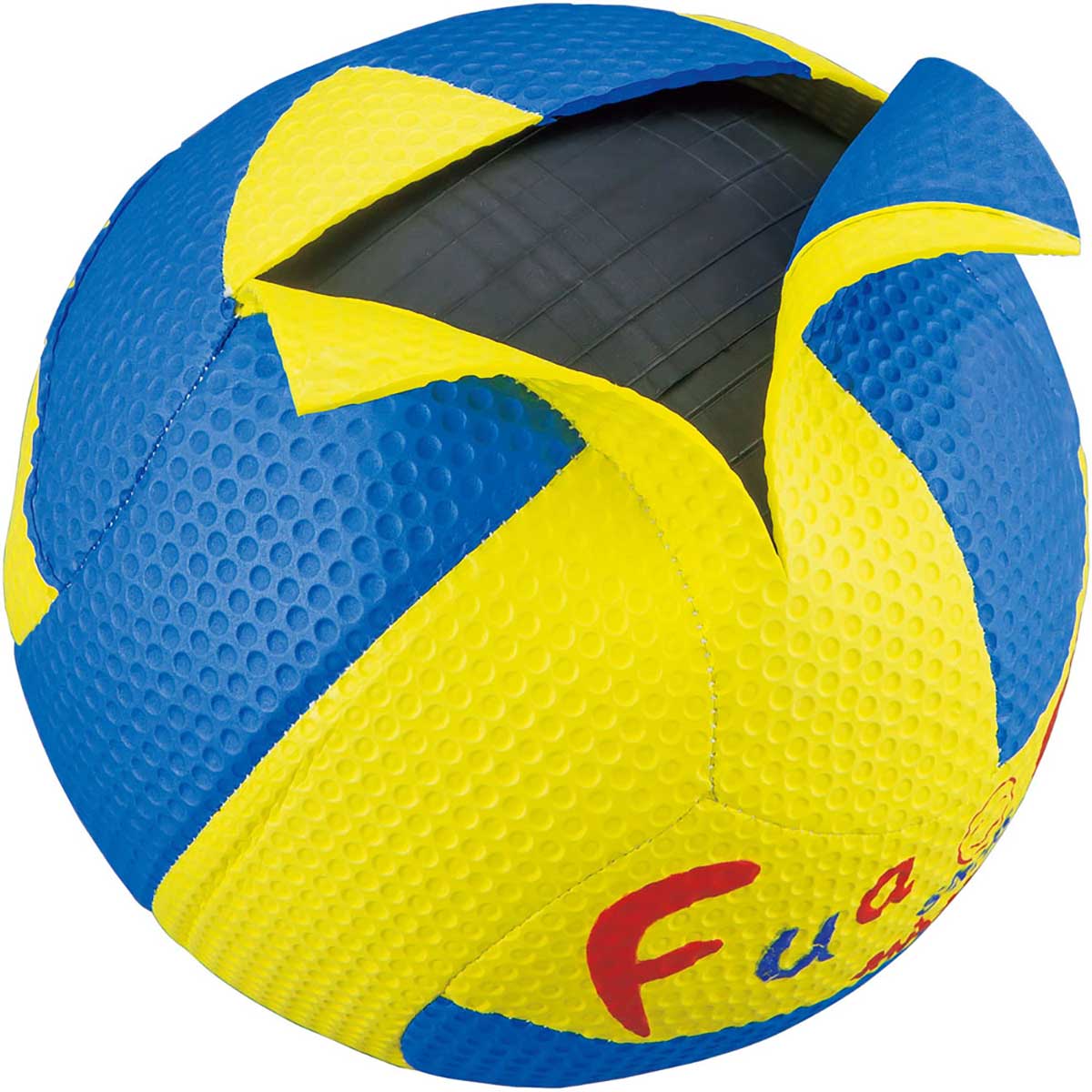 ふあふあドッジ2号縫い(黄/青)