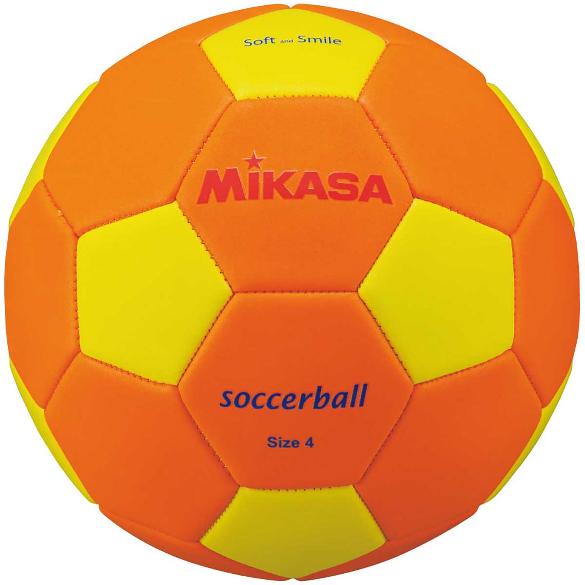 スマイルサッカー4号 マシーン縫い STPEF4-OY