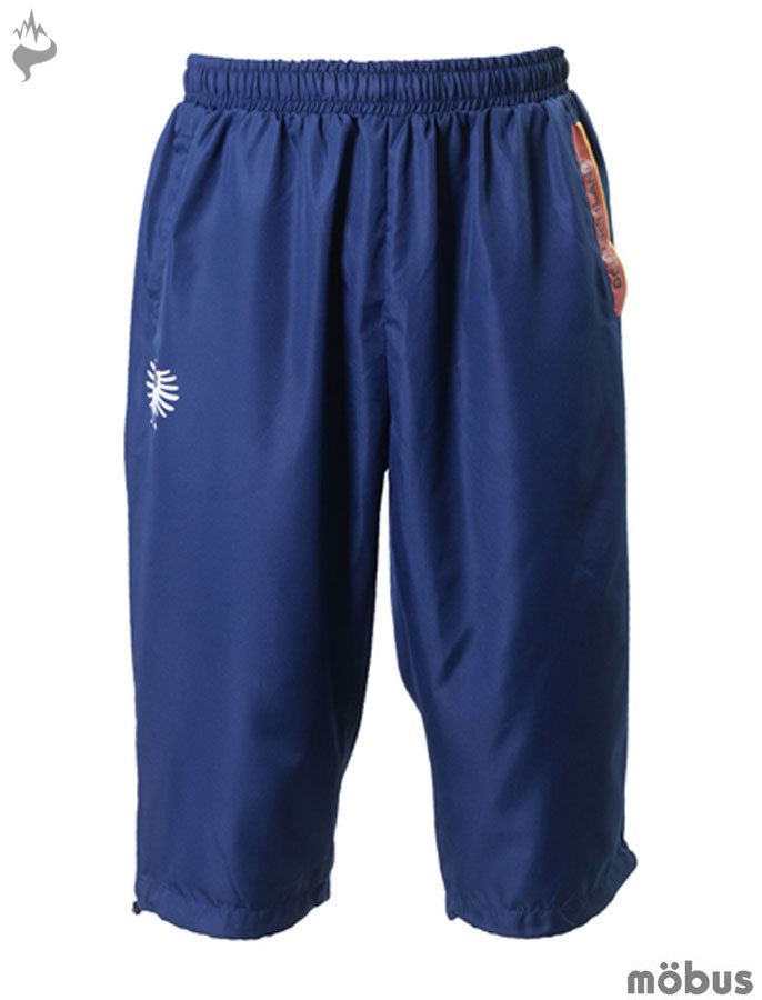 ユニWBクロップドパンツ ウィンドブレーカー 表撥水 防風透湿 裏地なし