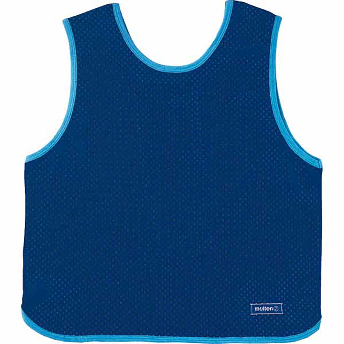 Game vest 10-piece set (plain 10-piece set) Blue