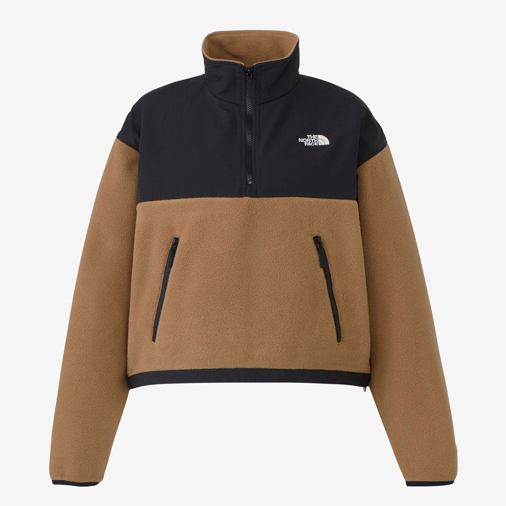 レディース プルオーバーデナリジャケット フリース ハーフジップ