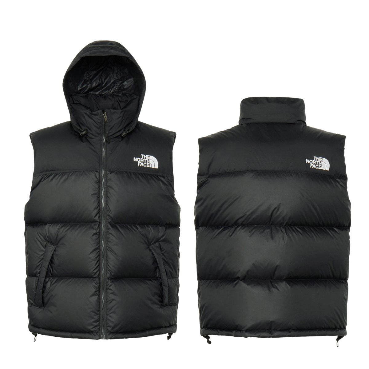 ヌプシベスト メンズ ダウンベスト リップストップ はっ水 アウトドア ヌプシ