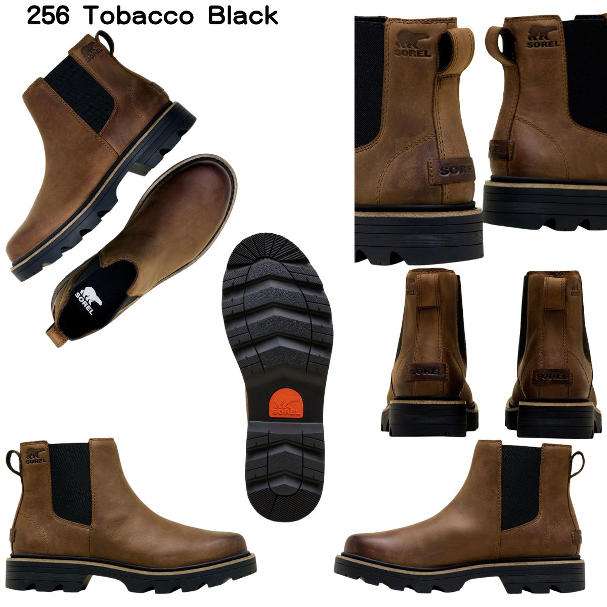 レディース スノーブーツ レヴェルロード チェルシーウォータープルーフ サイドゴア 軽量