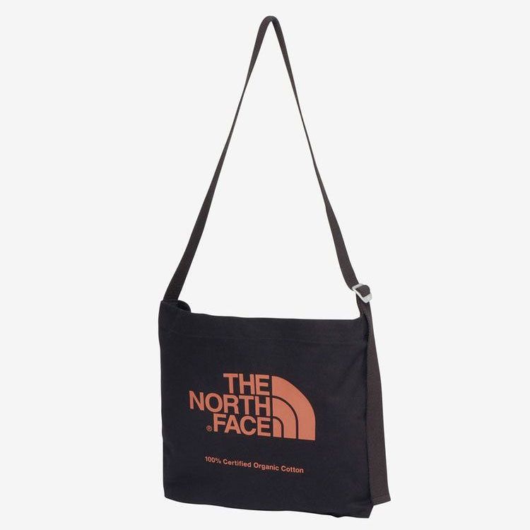 Organic cotton musette shoulder bag