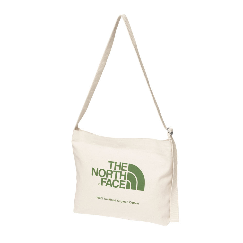 Organic cotton musette shoulder bag