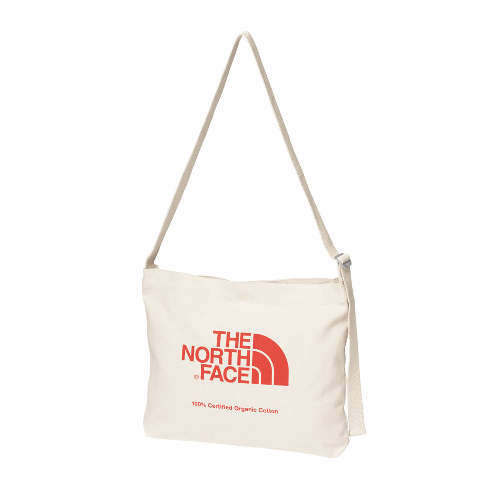 Organic cotton musette shoulder bag