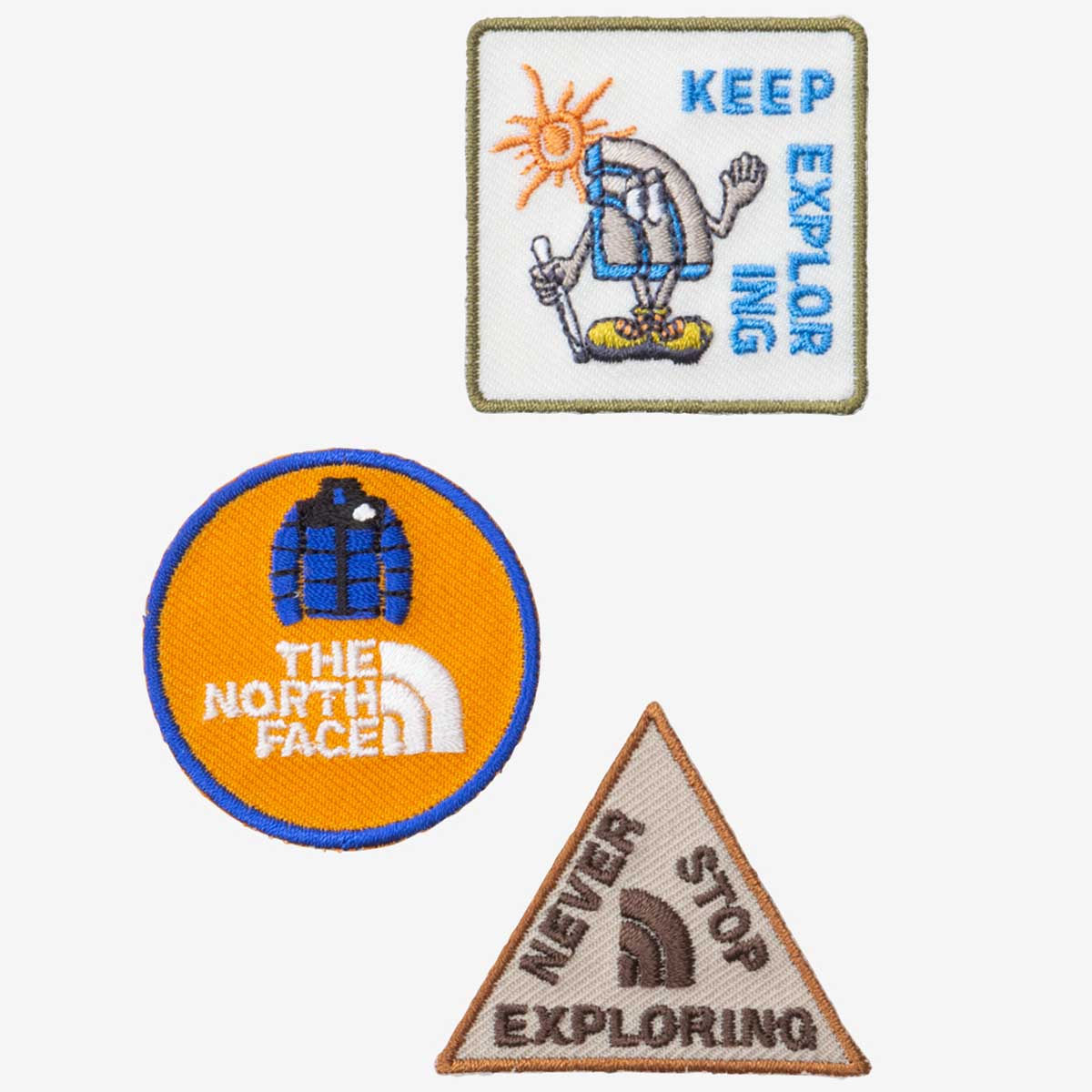 KIDS TNF WAPPEN TNF ワッペン キッズ アウトドア ウェア 小物 雑貨