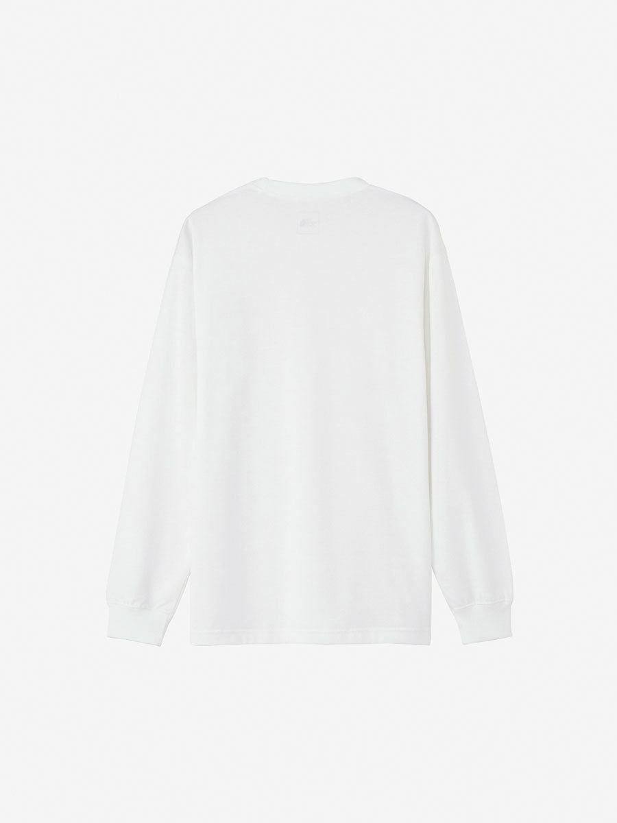 メンズ ロングスリーブスモールボックスロゴティー 長袖 Tシャツ トップス