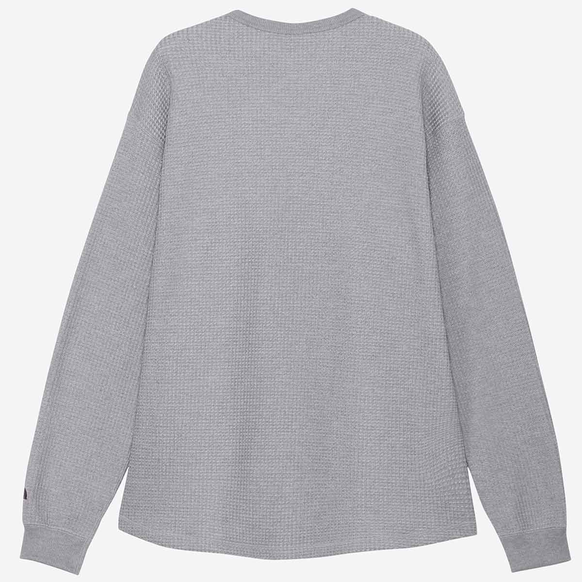 L/S WARM WAFFLE CREW ユニセックス 長袖 Tシャツ アウトドア