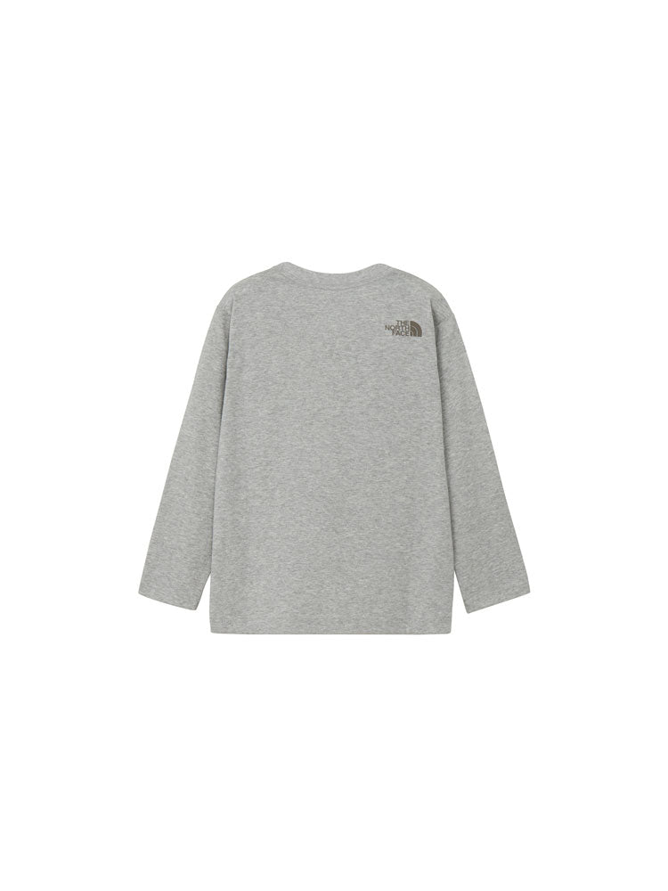 キッズ ジュニア ロングスリーブシレトコトコティー 長袖Tシャツ トップス