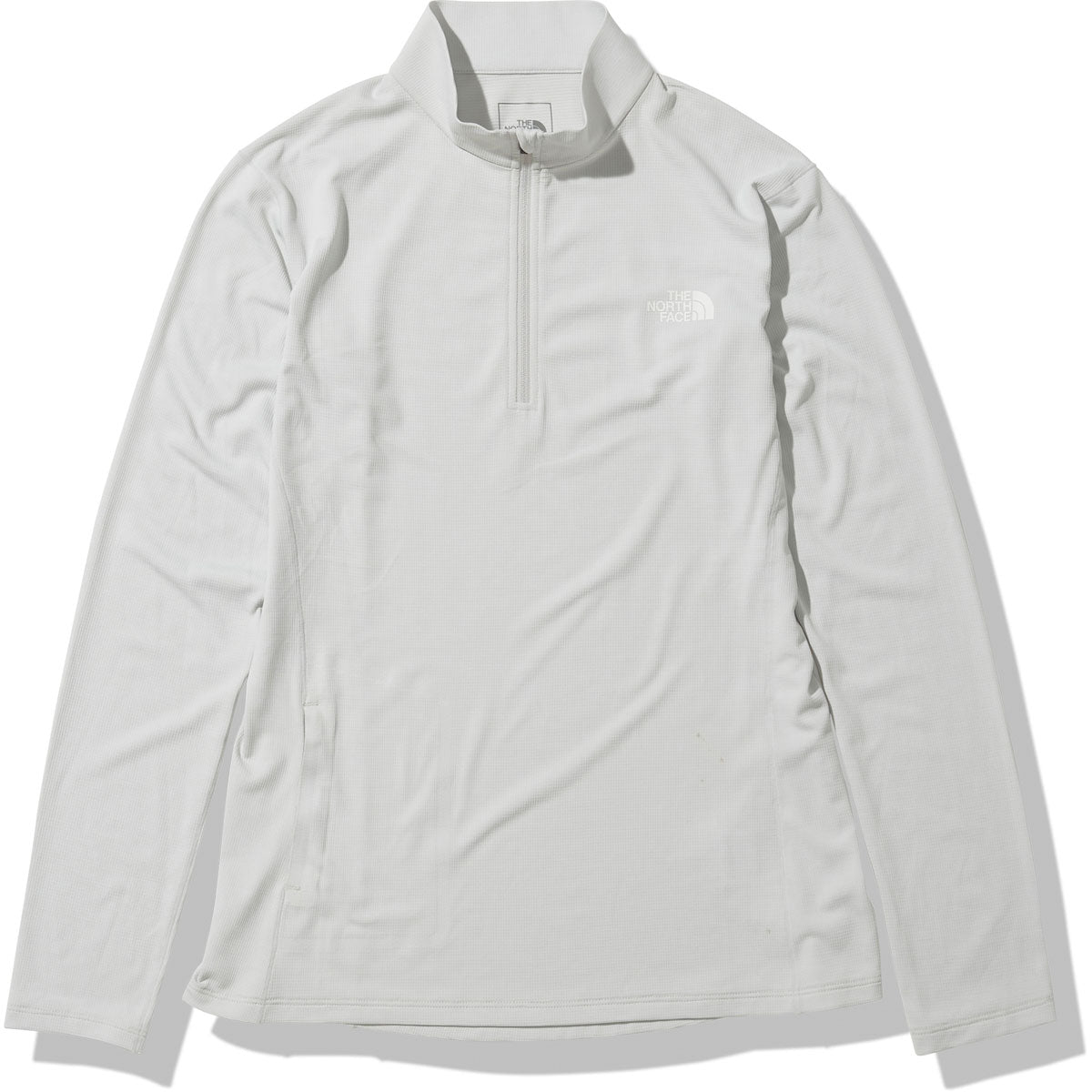 レディース ロングスリーブフラッシュドライスリーディージップアップ トップス