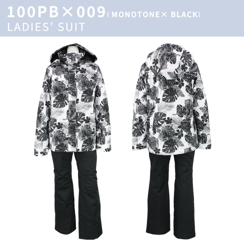 レディース スキースーツ スキーウェア 上下セット 女性用