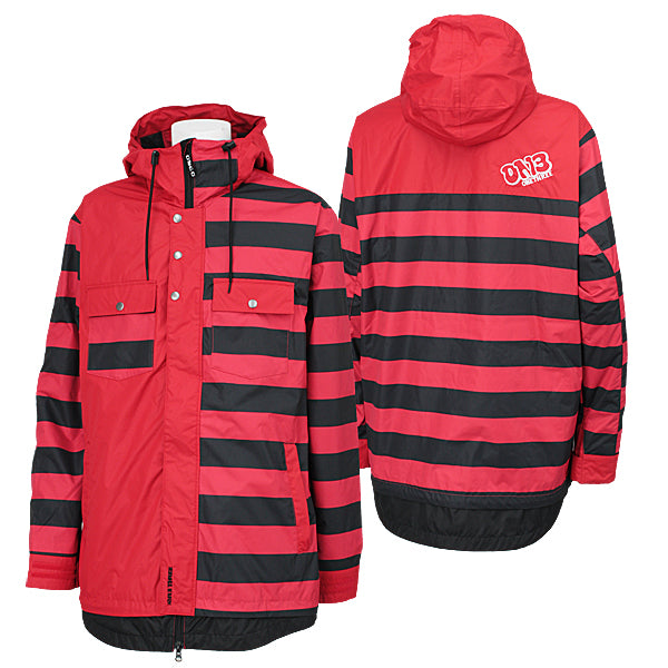 スノーボードウェア ONE THREE SHIFTY JKT メンズ 055(RED)