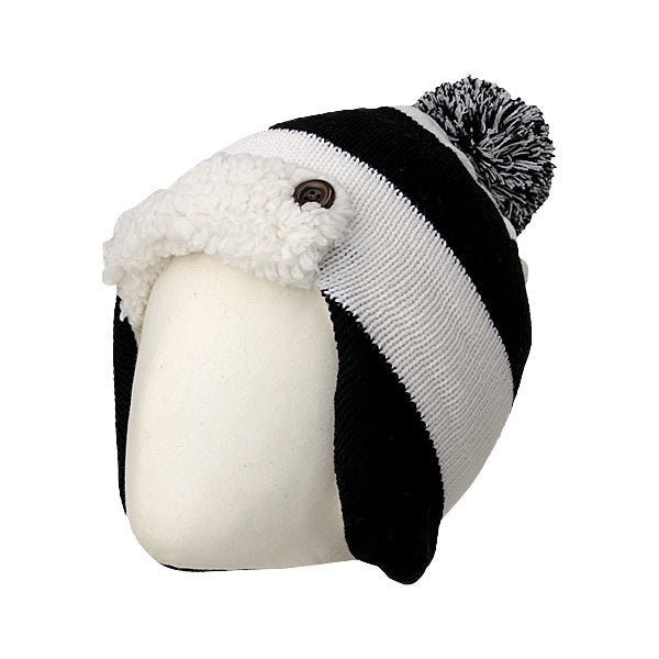 キッズ 子供用 耳あて付き キャップ 帽子