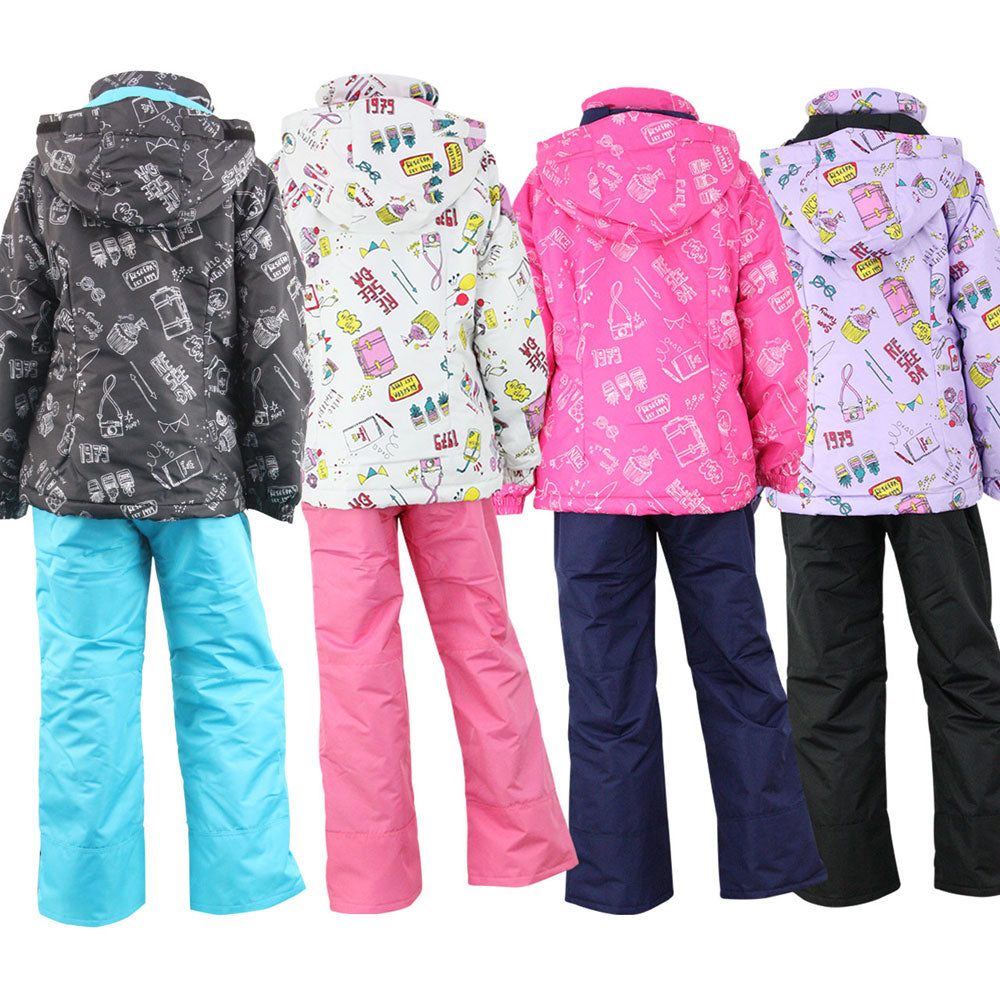 JUNIOR SUIT Junior ski suit ski wear top and bottom set for children