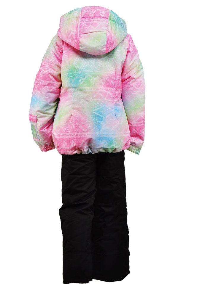 Skiwear for girls, juniors, top and bottom set, junior high school students, sizes 130, 140, 150, 160