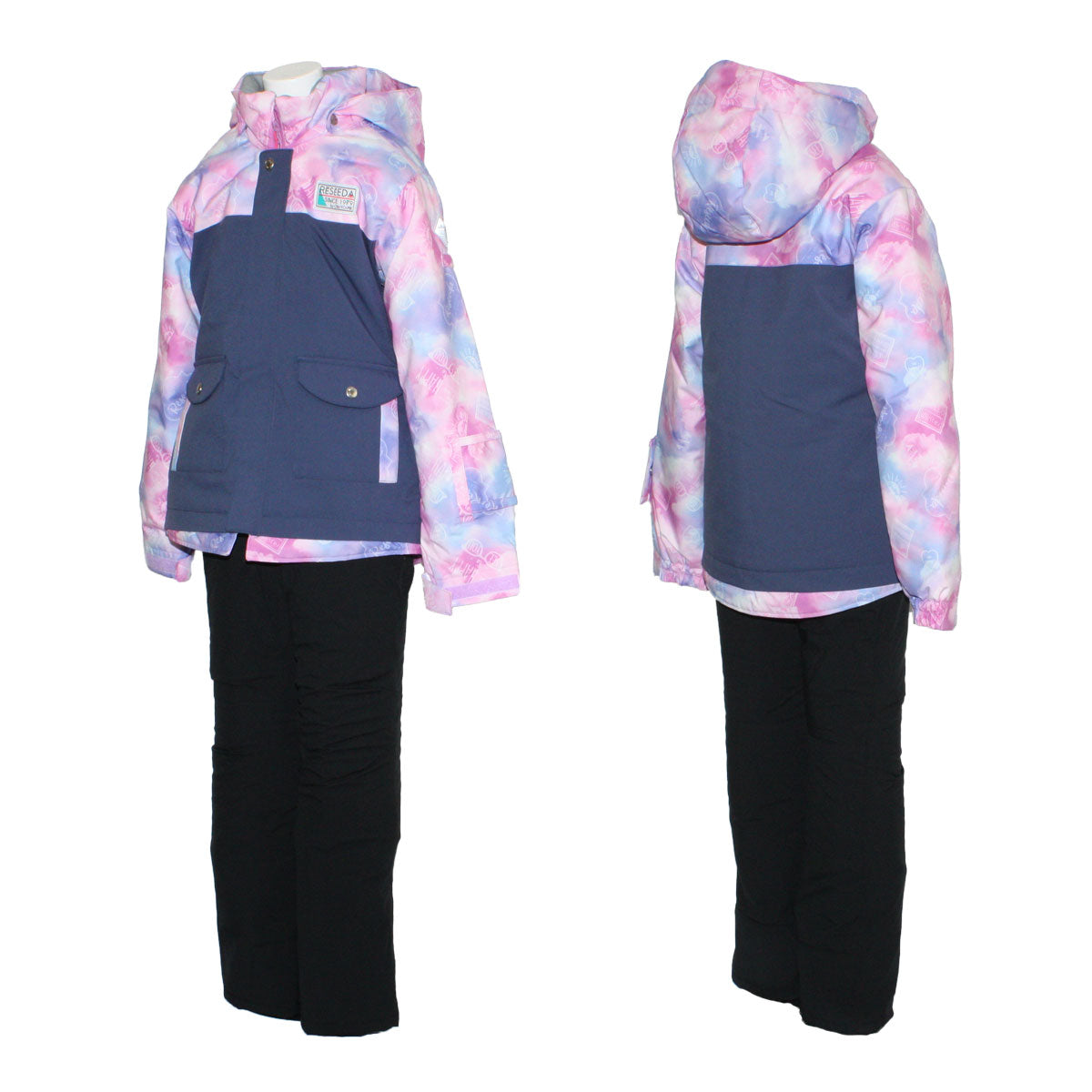 Junior Girls Snowsuit Skiwear Top and Bottom Set JUNIOR SUIT