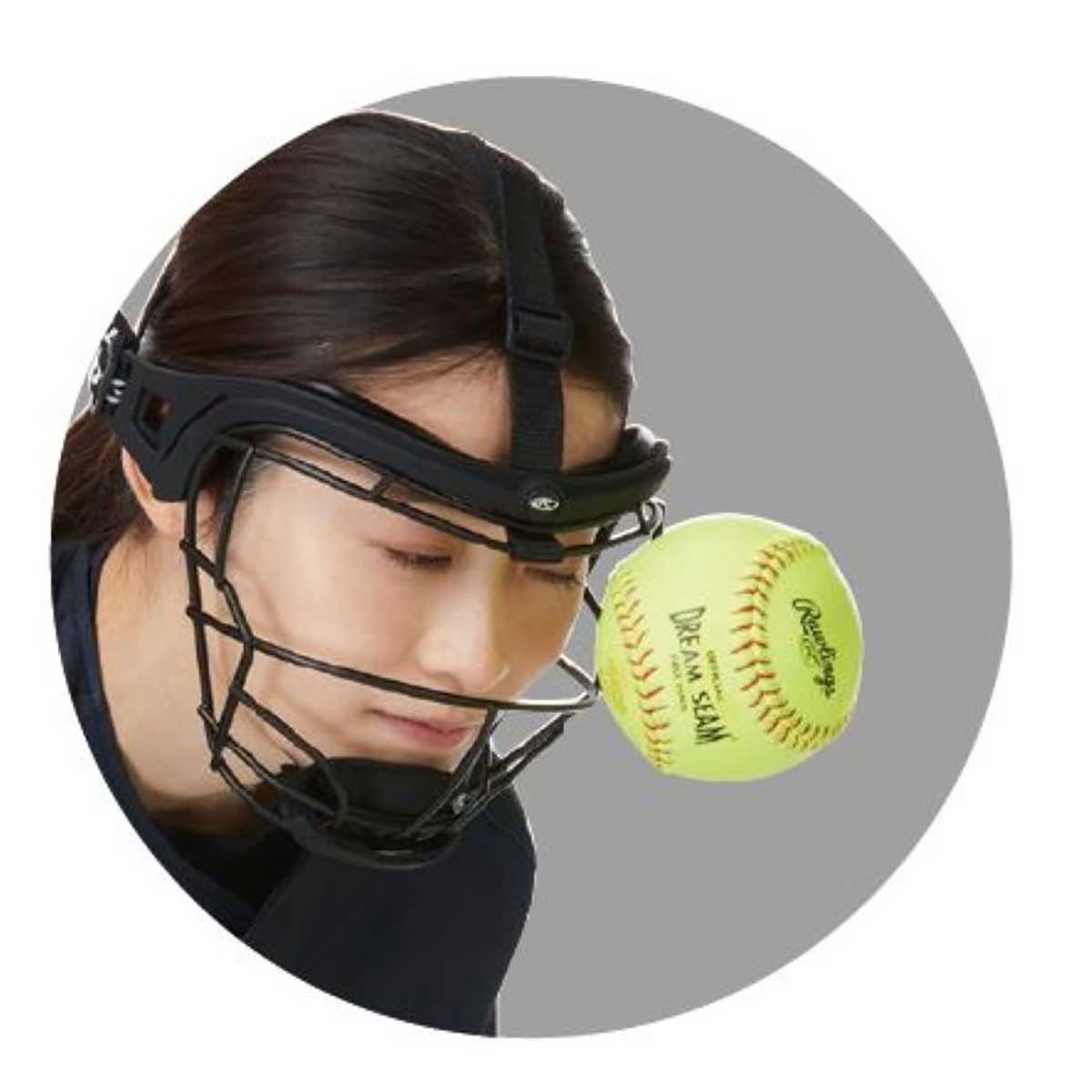 Women's Softball Face Guard Fielder's Mask Wire