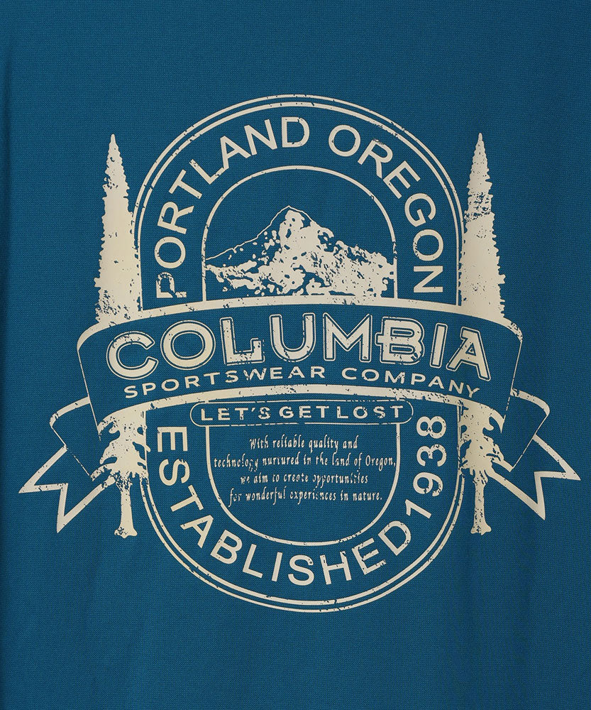 ハーパースパイアグラフィックショートスリーブTシャツ 半袖 アウトドア ハイキング 登山