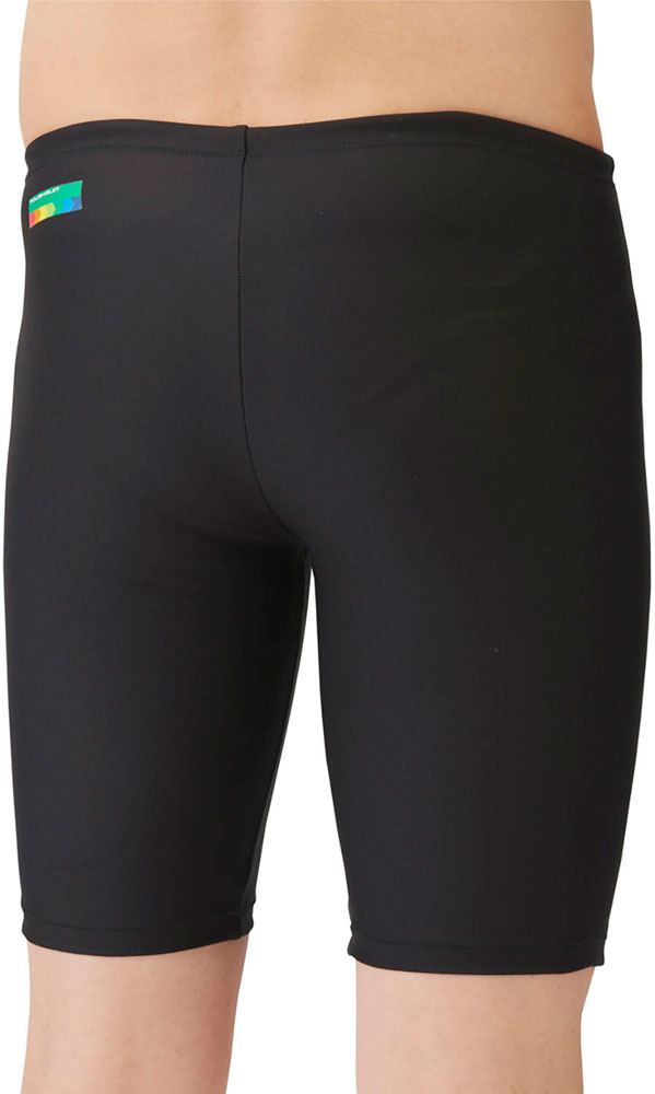 ジュニア ボーイズ 競泳トレーニング水着 スイムスパッツ ハーフレッグ 練習用