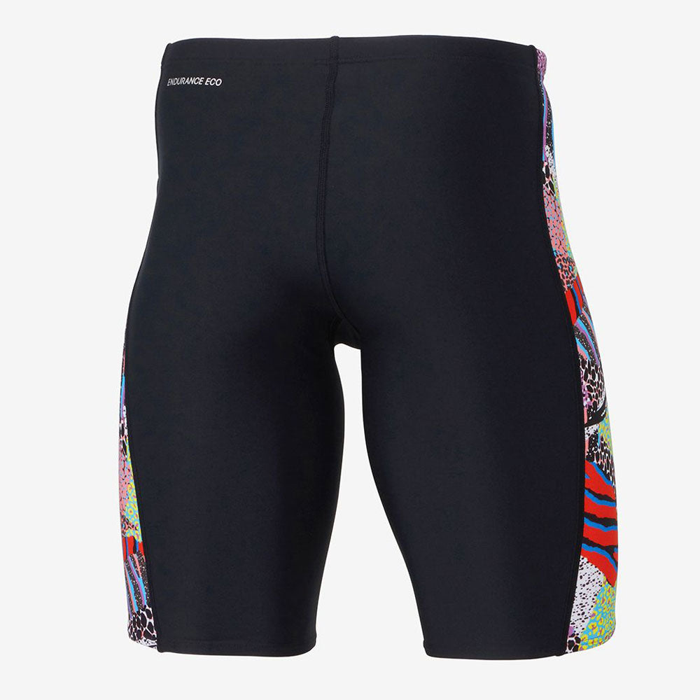 メンズ 競泳トレーニング水着 パッチワークスキンターンズジャマー 水泳 練習用