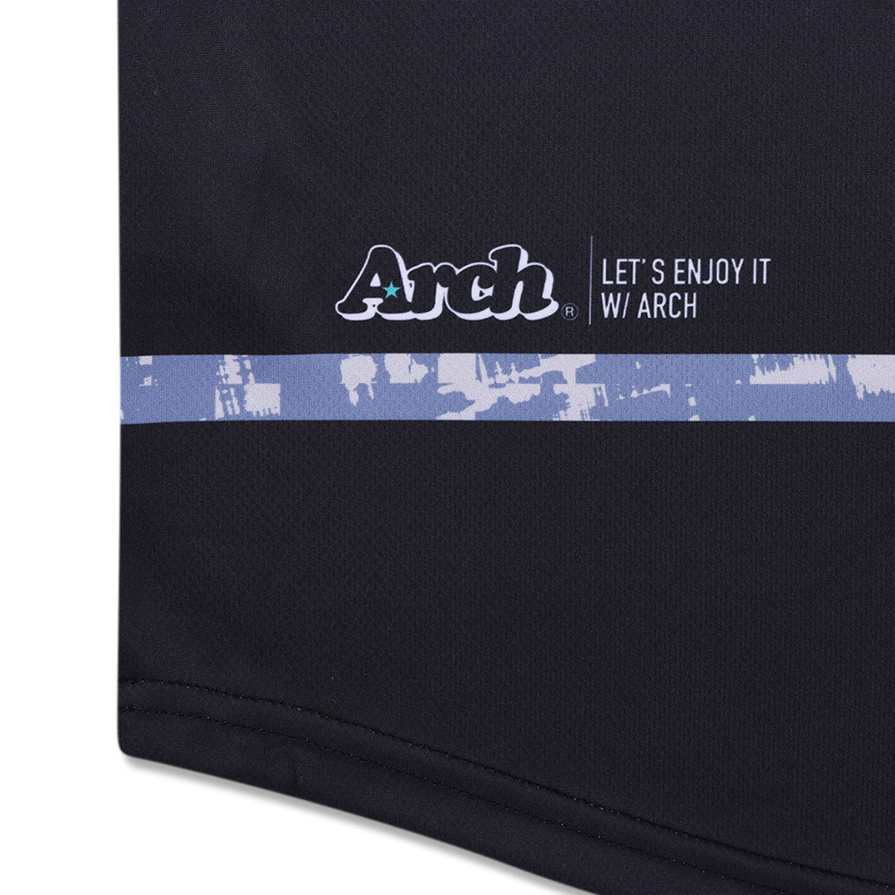 Arch grid faded tee DRY バスケットボール Tシャツ 半袖 メンズ