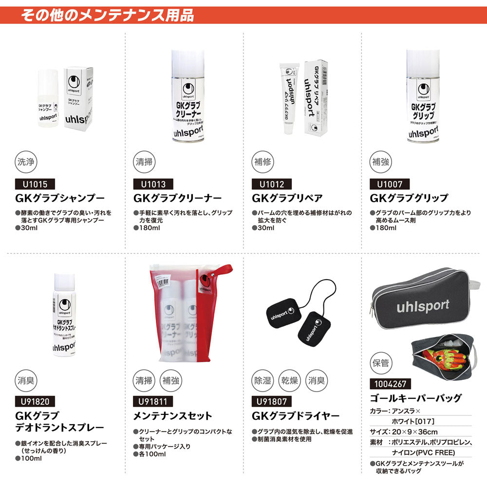 Goalkeeper Glove Maintenance SET GK Gloves Goalkeeper