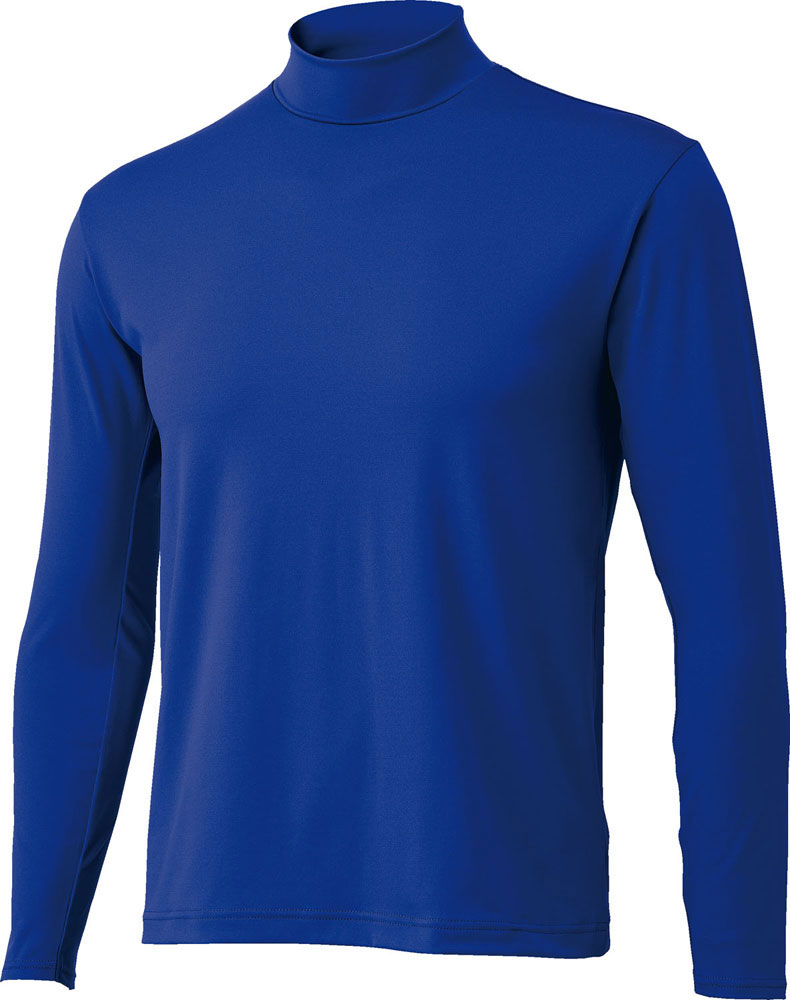 Men's High Neck Long Sleeve Undershirt Baseball