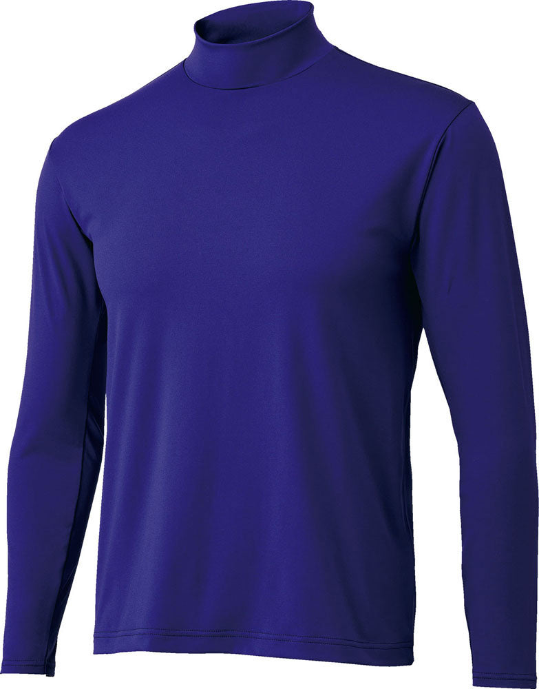 Men's High Neck Long Sleeve Undershirt Baseball