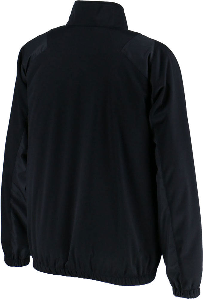 Baseball half-zip jumper, cold weather warm-up
