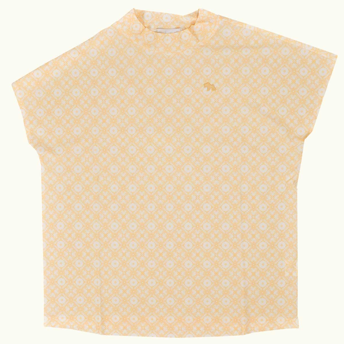 コンチェロヴィンテージプリント半袖シャツ レディース ゴルフウェア