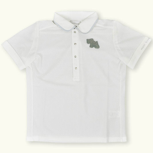 ディンプルドット 半袖ポロシャツ レディース ゴルフウェア