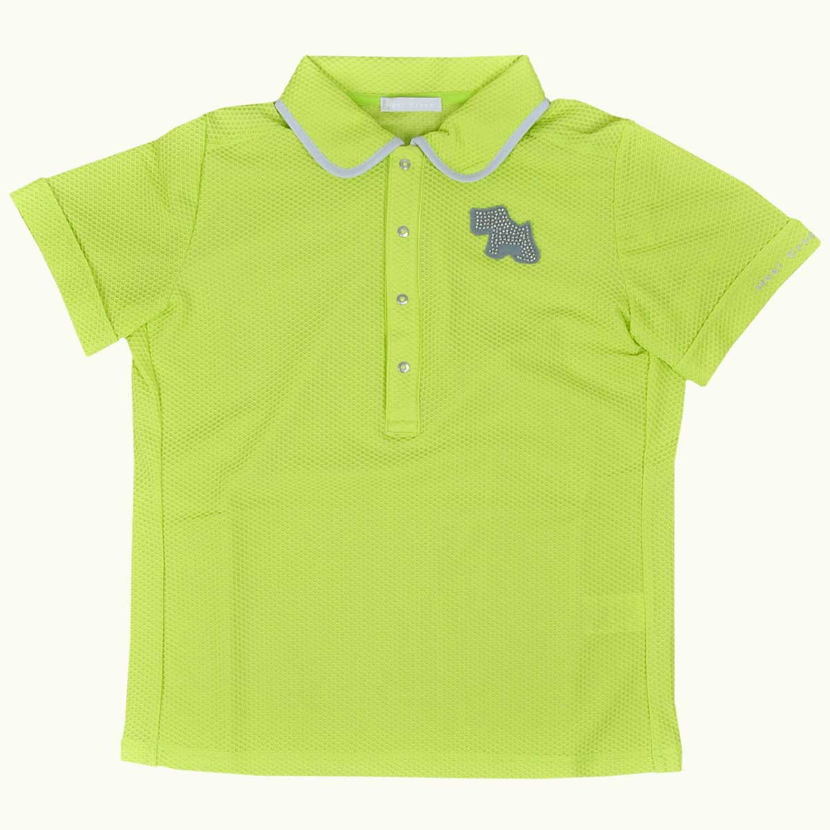 ディンプルドット 半袖ポロシャツ レディース ゴルフウェア