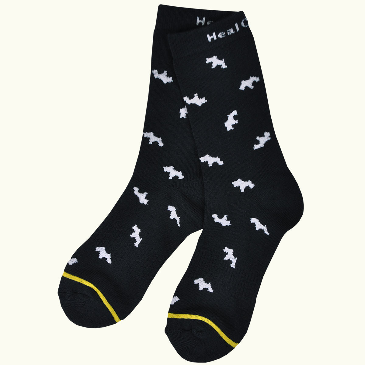 Henry-kun pattern socks for women, golf wear, golf socks