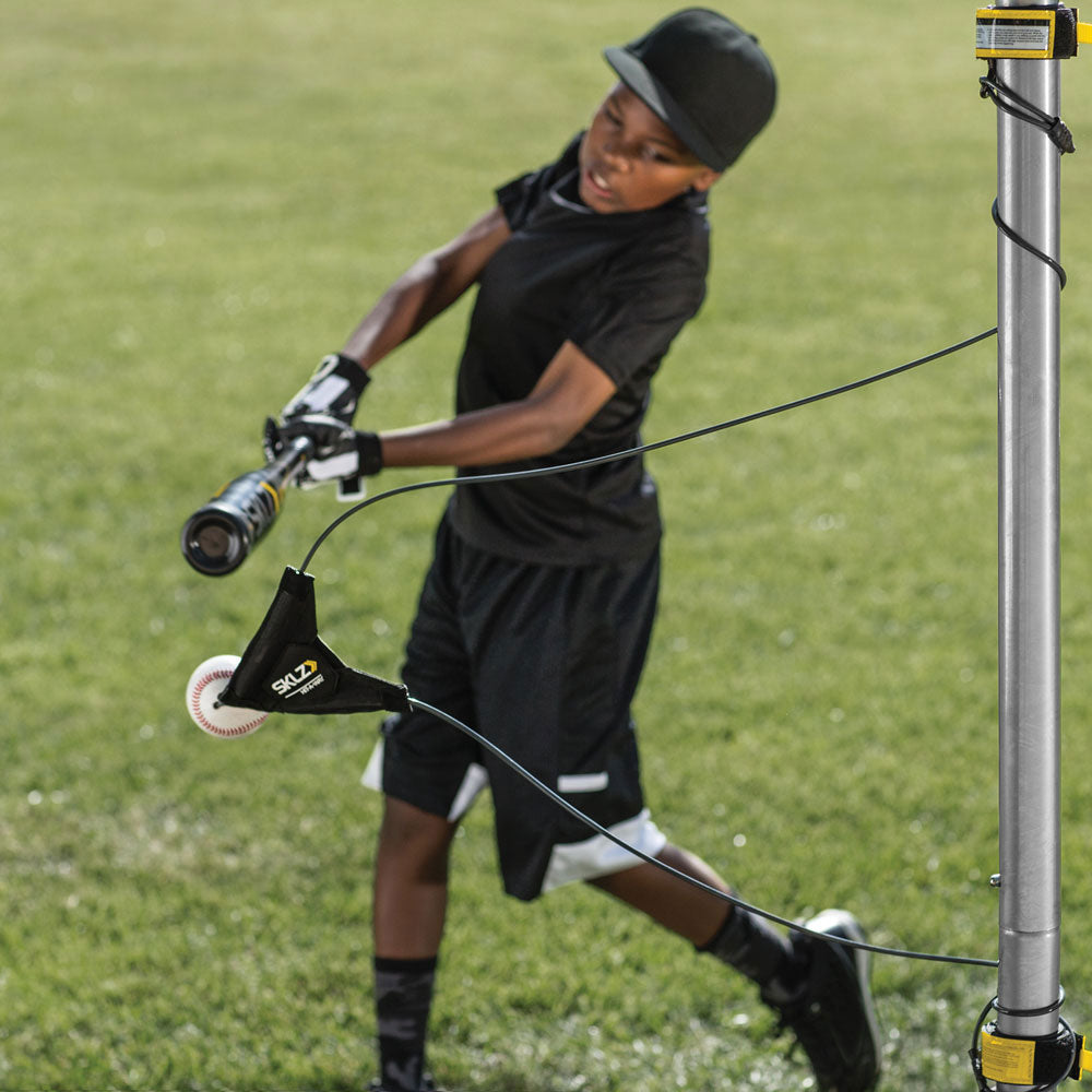 Baseball swing trainer HIT-A-WAY