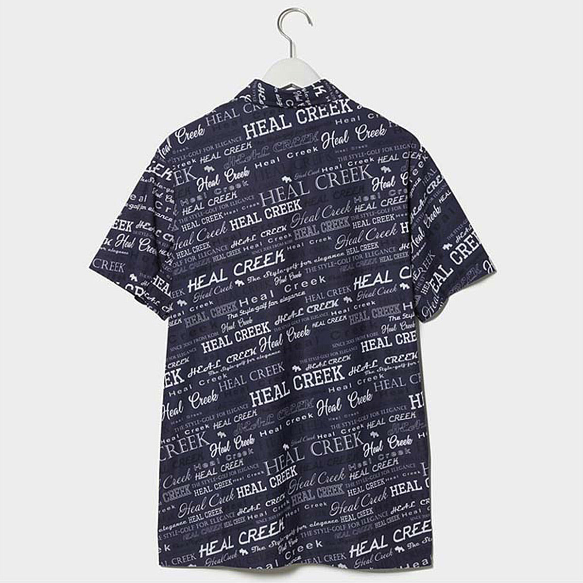 コンチェロロゴプリント 半袖ポロシャツ メンズ