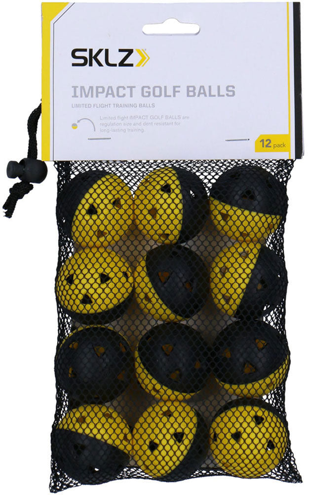 Golf practice balls Impact golf balls 12 balls IMPACT GOLF BALLS