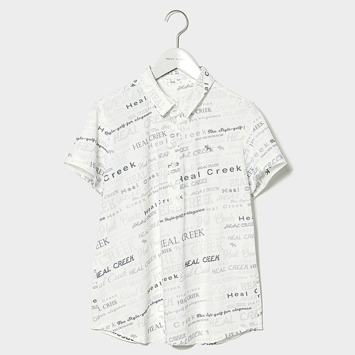 コンチェロ ロゴプリント 半袖シャツ レディース